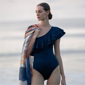 ANTHROPOLOGIE   SWIMWEAR / BRAND NEW with tags  / SIZE M / black